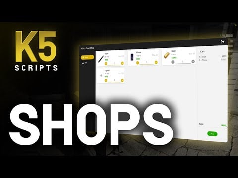 K5 Shops [ESX] [Free]