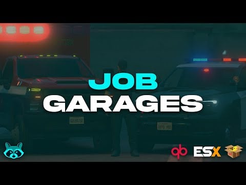 [GRATIS] Job Garages | ESX/QBX/QB | StevoScripts