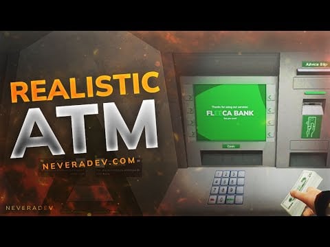 FiveM - Realistic ATM | ESX/QB (Preview)