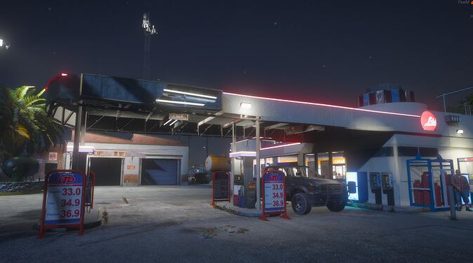 Sandy Shores Gas Station