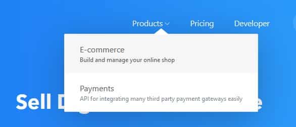 A Selly.io oferece integração de comércio eletrônico e pagamentos