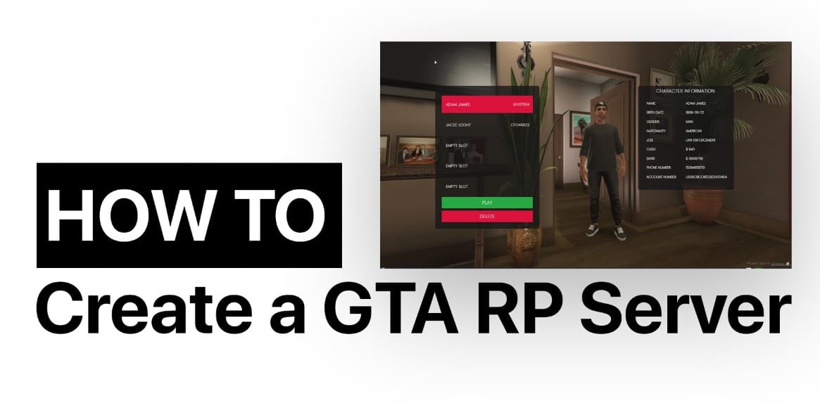 Header image: How to create a GTA RP server