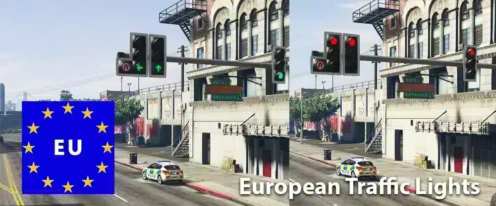 Feux de signalisation européens